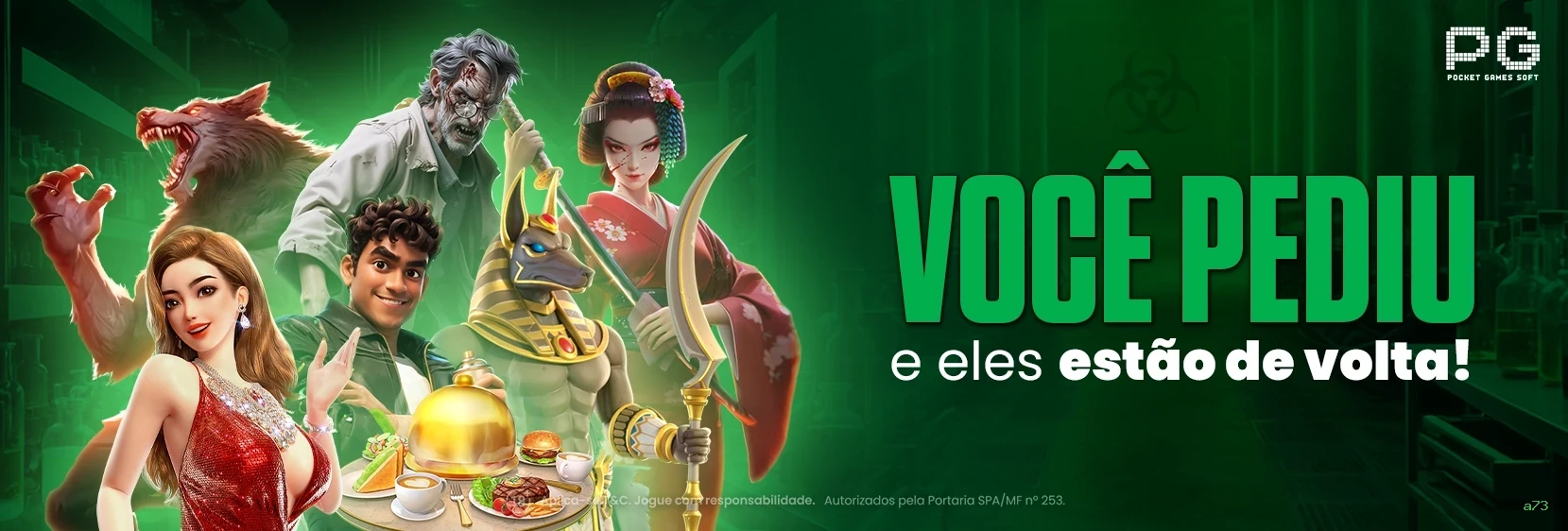 Slots online da a73 com jackpots progressivos